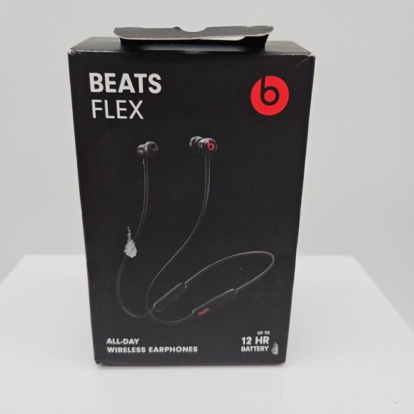 Beats by Dr. Dre Flex All-Day Wireless In-Ear Earphones Beats Black MYMC2LL/A